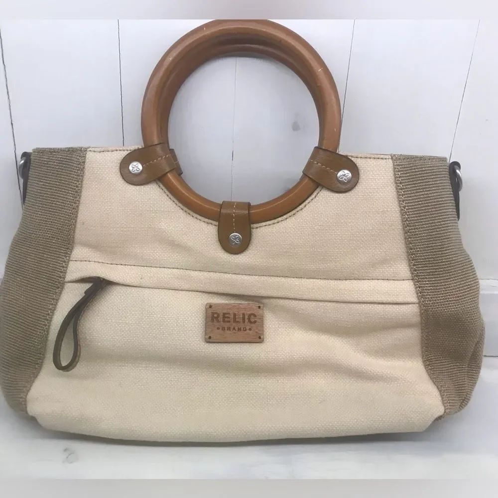Relic Wooden Handle Purse